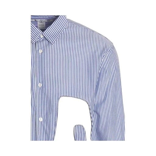Comme Des GarÇOns Shirt Striped Long-Sleeved Shirt