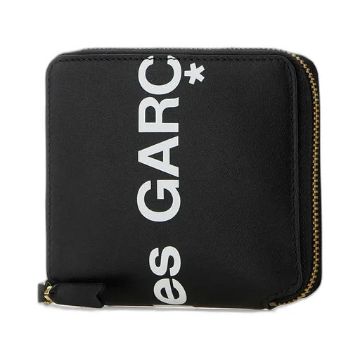Comme Des GarÇOns Wallet Logo Printed Zip-Around Wallet