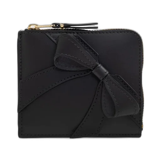 Comme Des GarÇOns Wallet Big Bow Zipped Wallet