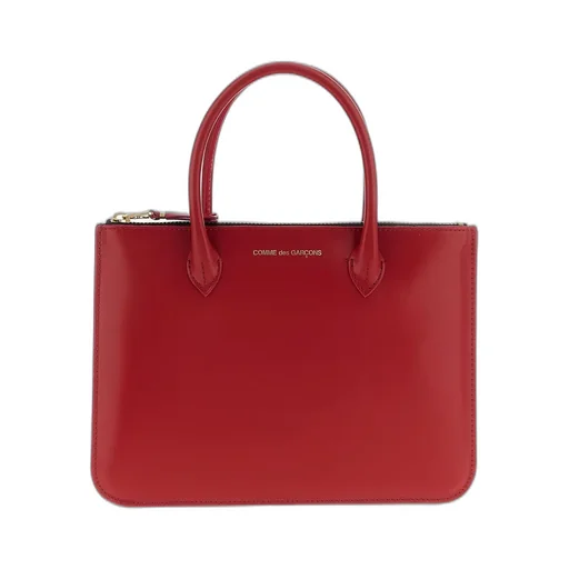 Comme Des GarÇOns Wallet Logo Printed Handbag