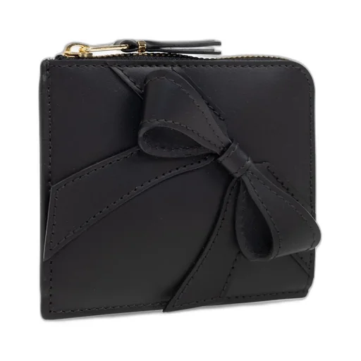 Comme Des GarÇOns Wallet Big Bow Zipped Wallet