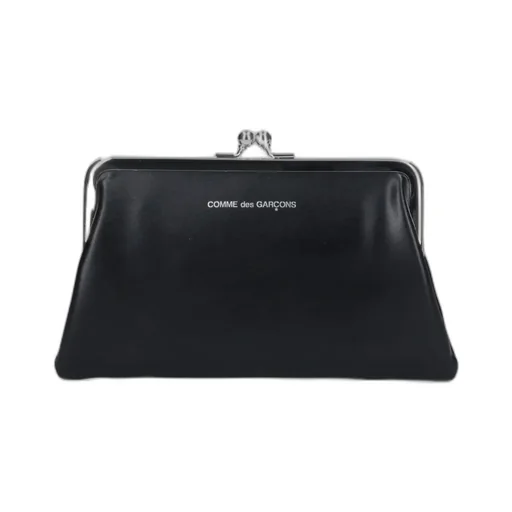 Comme Des GarÇOns Wallet Logo-Printed Kiss-Clasp Purse