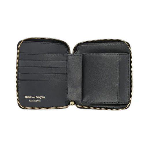 Comme Des GarÇOns Wallet Checked Zipped Wallet