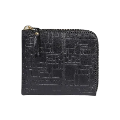 Comme Des GarÇOns Wallet Embossed Compact Wallet