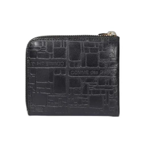 Comme Des GarÇOns Wallet Embossed Compact Wallet