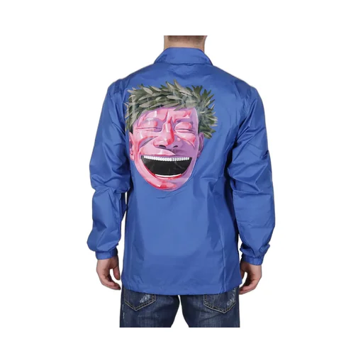 Comme Des GarÇOns Shirt X Yue Minjun Print Coach Jacket