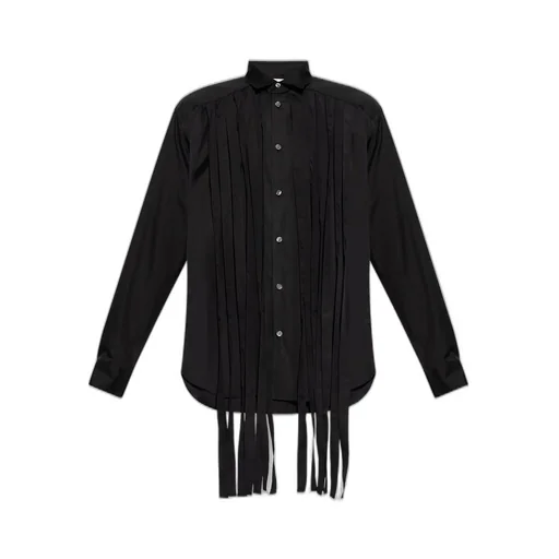 Comme Des GarÇOns Shirt Buttoned Fringe Detailed Shirt