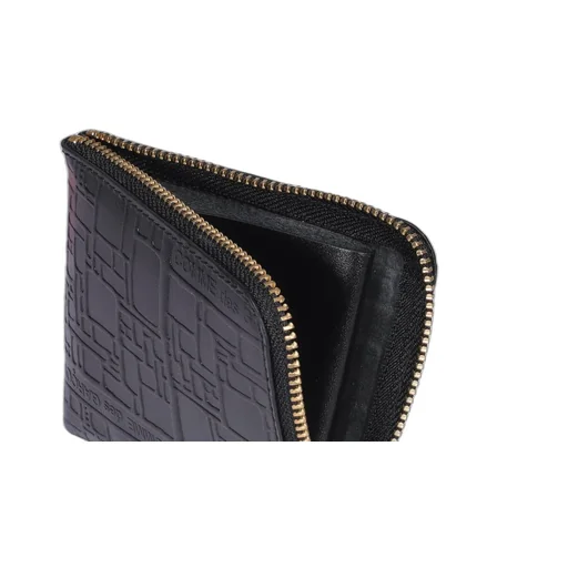 Comme Des GarÇOns Wallet Embossed Compact Wallet