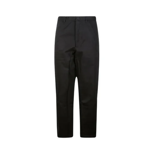 Comme Des GarÇOns Shirt Button Detailed Straight Leg Jeans