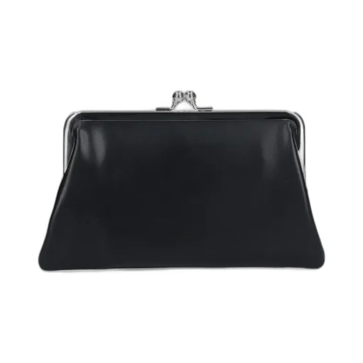 Comme Des GarÇOns Wallet Logo-Printed Kiss-Clasp Purse