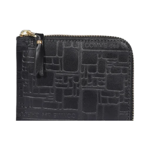 Comme Des GarÇOns Wallet Embossed Compact Wallet