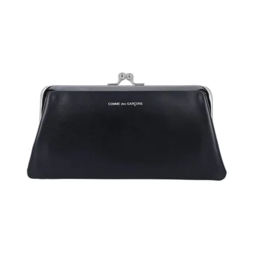 Comme Des GarÇOns Wallet Logo-Printed Kiss-Clasp Purse