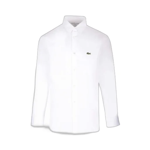Comme Des GarÇOns Shirt X Lacoste Logo Patch Buttoned Shirt