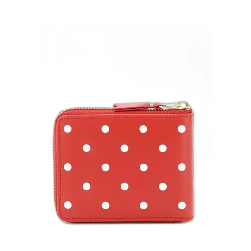 Comme Des GarÇOns Wallet Dot Printed Zip-Around Wallet