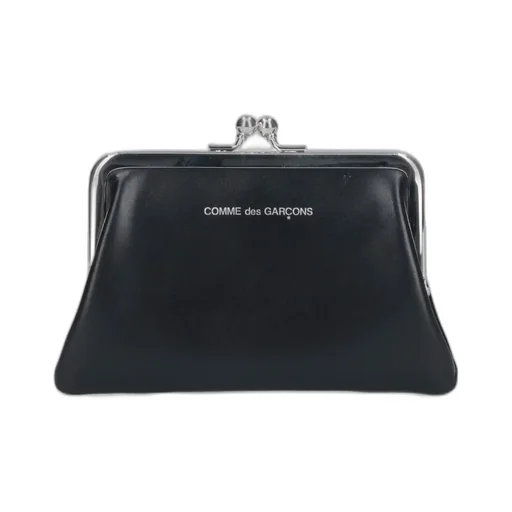 Comme Des GarÇOns Wallet Logo-Printed Kiss-Clasp Purse