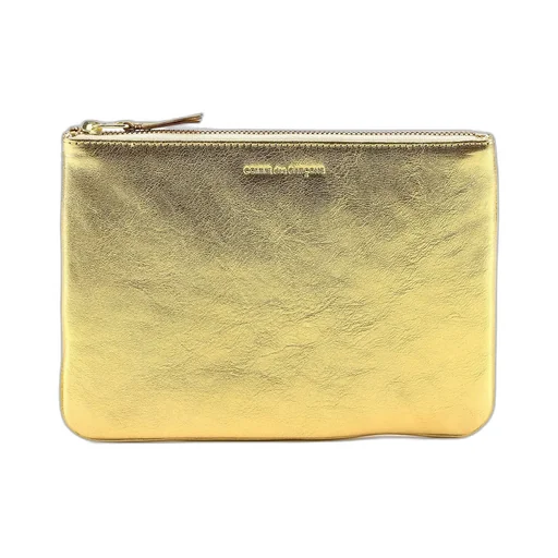 Comme Des GarÇOns Wallet Classic Logo Printed Pouch