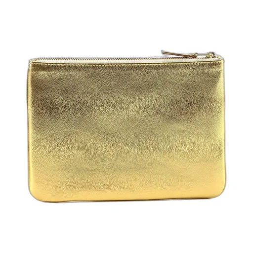 Comme Des GarÇOns Wallet Classic Logo Printed Pouch