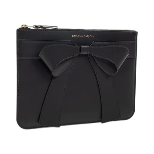 Comme Des GarÇOns Wallet Big Bow Zipped Purse
