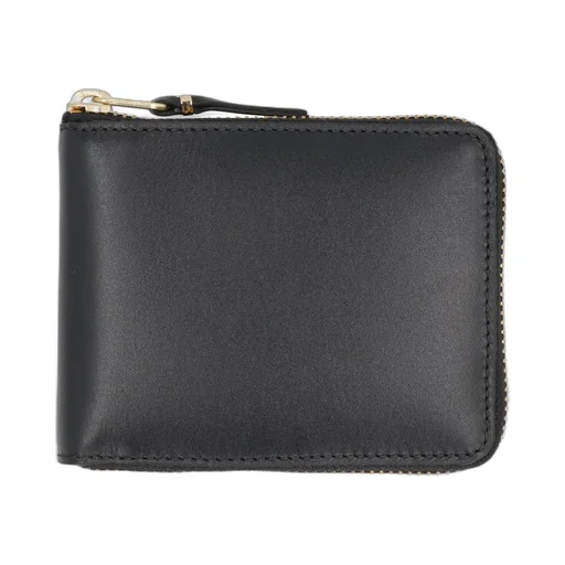 Comme Des GarÇOns Wallet Polka Dot Print Interior Zip-Around Wallet