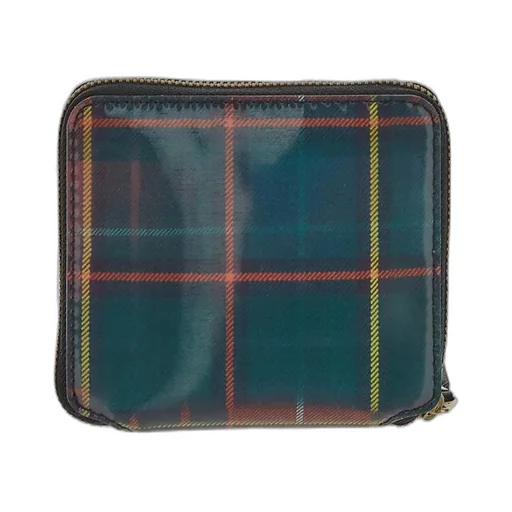 Comme Des GarÇOns Wallet Checked Zipped Wallet