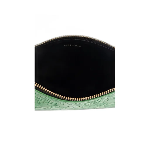 Comme Des GarÇOns Wallet All-Over Embossed Zipped Wallet
