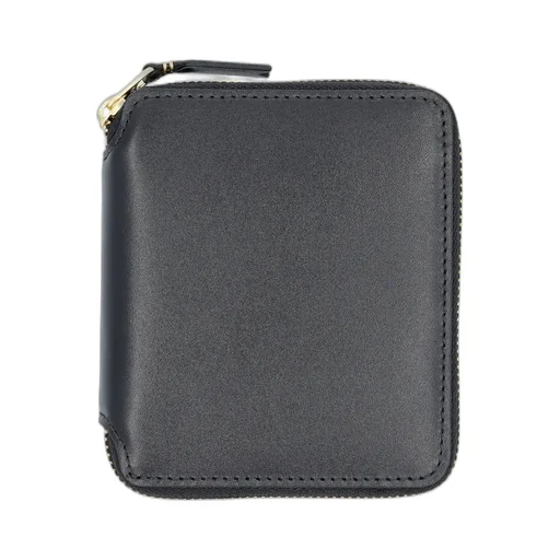 Comme Des GarÇOns Wallet Logo Printed Zipped Wallet