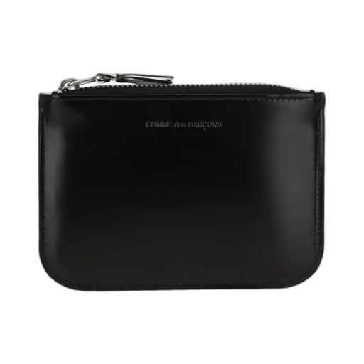 Comme Des GarÇOns Wallet Logo Embossed Zipped Wallet