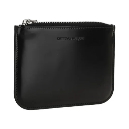 Comme Des GarÇOns Wallet Logo Embossed Zipped Wallet
