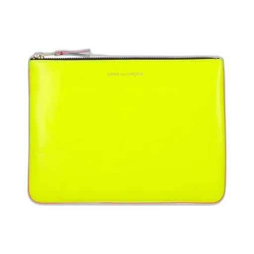 Comme Des GarÇOns Wallet Super Fluo Pouch