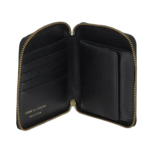 Comme Des GarÇOns Wallet Checked Zipped Wallet
