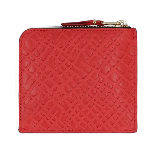 Comme Des GarÇOns Wallet All-Over Embossed Detail Wallet