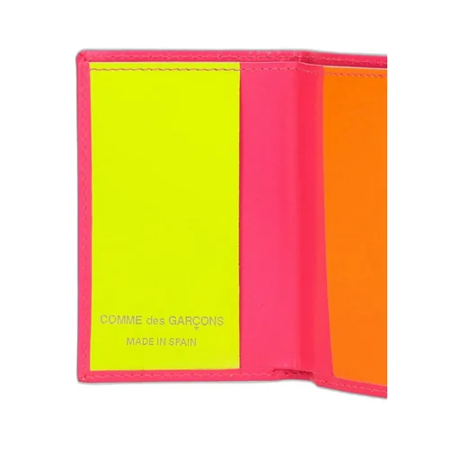 Comme Des GarÇOns Wallet New Super Fluo Wallet