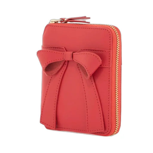 Comme Des GarÇOns Wallet Big Bow Zipped Wallet