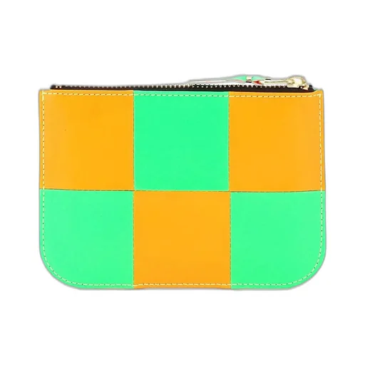 Comme Des GarÇOns Wallet Fluo Squares Wallet