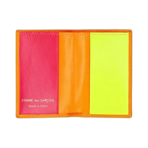 Comme Des GarÇOns Wallet New Super Fluo Wallet