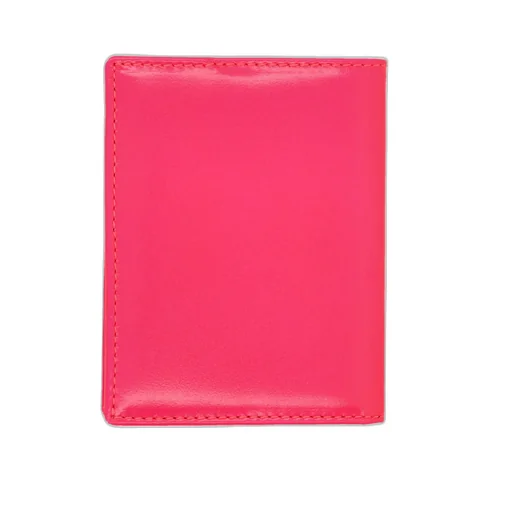 Comme Des GarÇOns Wallet Super Fluo Small Bifold Wallet