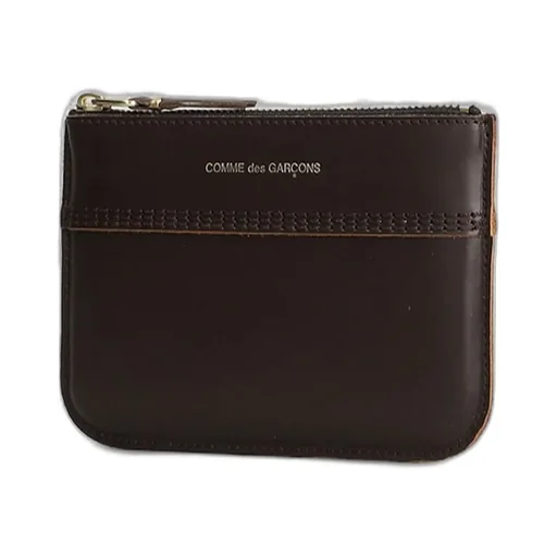 Comme Des GarÇOns Wallet Logo Stamp Small Pouch