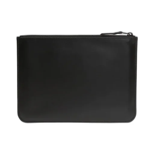 Comme Des GarÇOns Wallet Logo Embossed Zipped Wallet