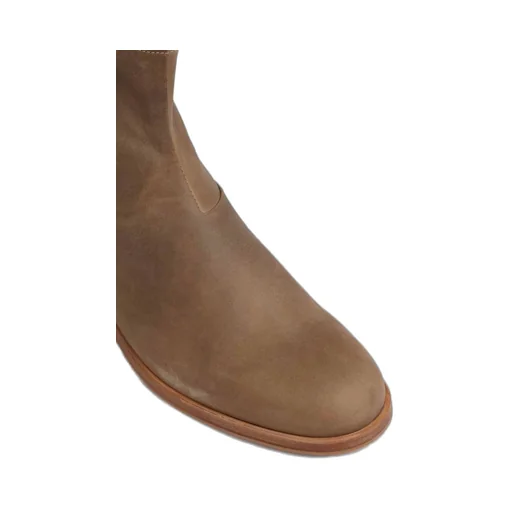 Common Projects Round Toe Zipped Ankle Boots