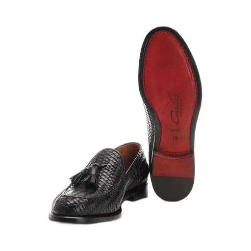 Corvari 1836 Woven Tassel Detailed Loafers