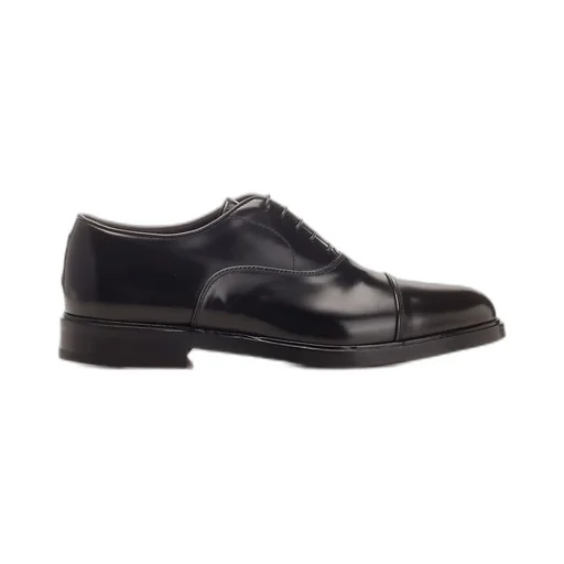 Corvari Almond-Toe Lace-Up Derby Shoes