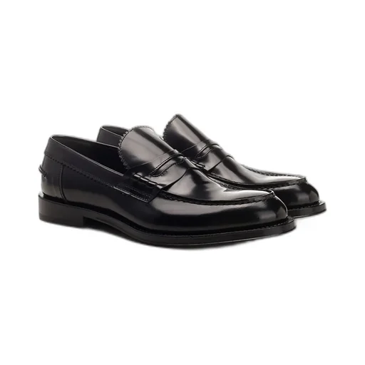 Corvari Brushed Penny Loafers