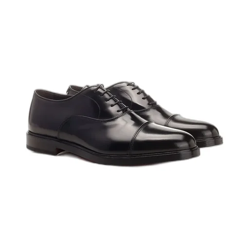 Corvari Almond-Toe Lace-Up Derby Shoes