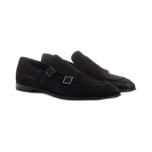 Corvari 1846 Double-Buckle Loafers