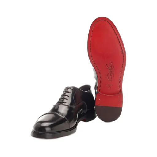 Corvari Almond-Toe Lace-Up Derby Shoes
