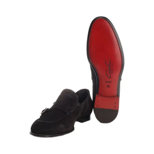 Corvari 1846 Double-Buckle Loafers