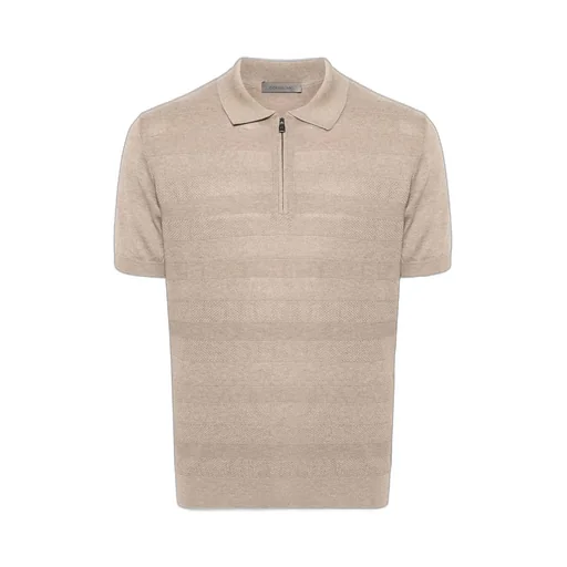Corneliani Short Sleeved Jersey Polo Shirt