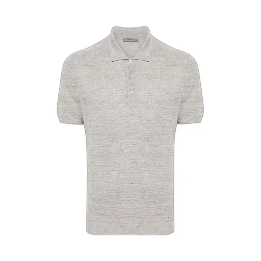 Corneliani Short Sleeved Jersey Polo Shirt
