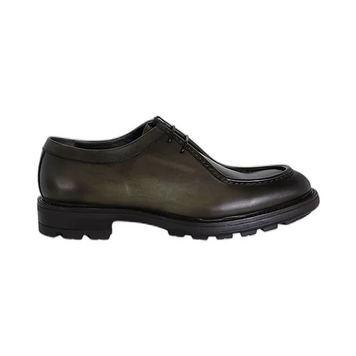 Corvari Round-Toe Lace-Up Shoes