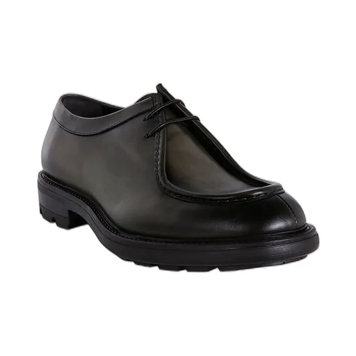 Corvari Round-Toe Lace-Up Shoes